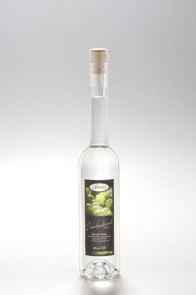 Produktbild von: <br>Traubenbrand 40 % Vol.  0,5 l<br>